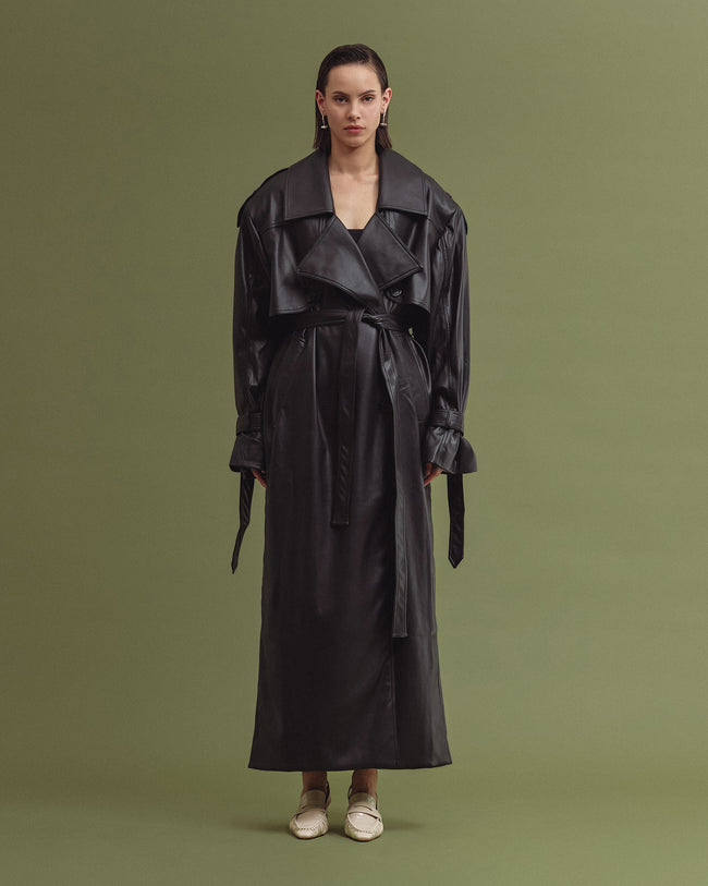 IZK long trench coat
