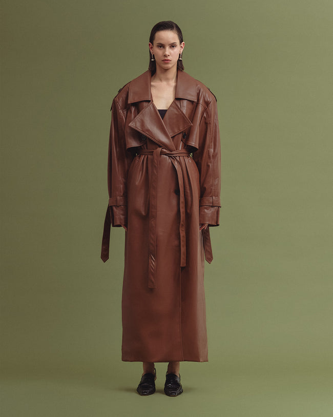 IZK long trench coat
