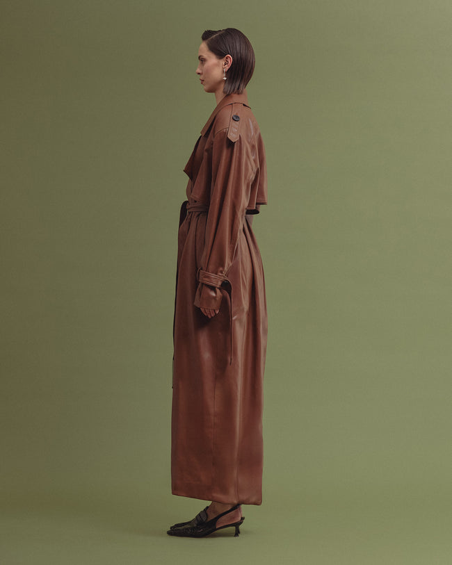 IZK long trench coat