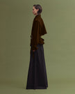 NOVA cropped trench chocolate