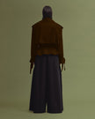 NOVA cropped trench chocolate