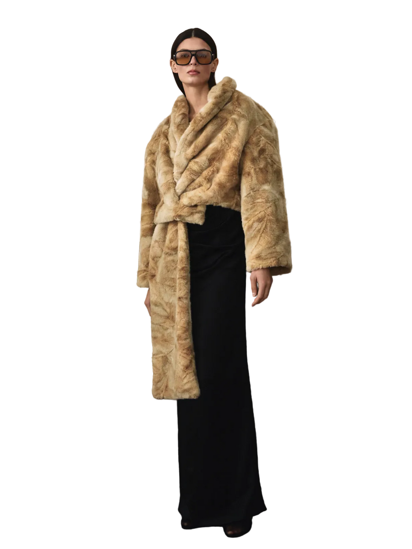 KARINE coat fawn