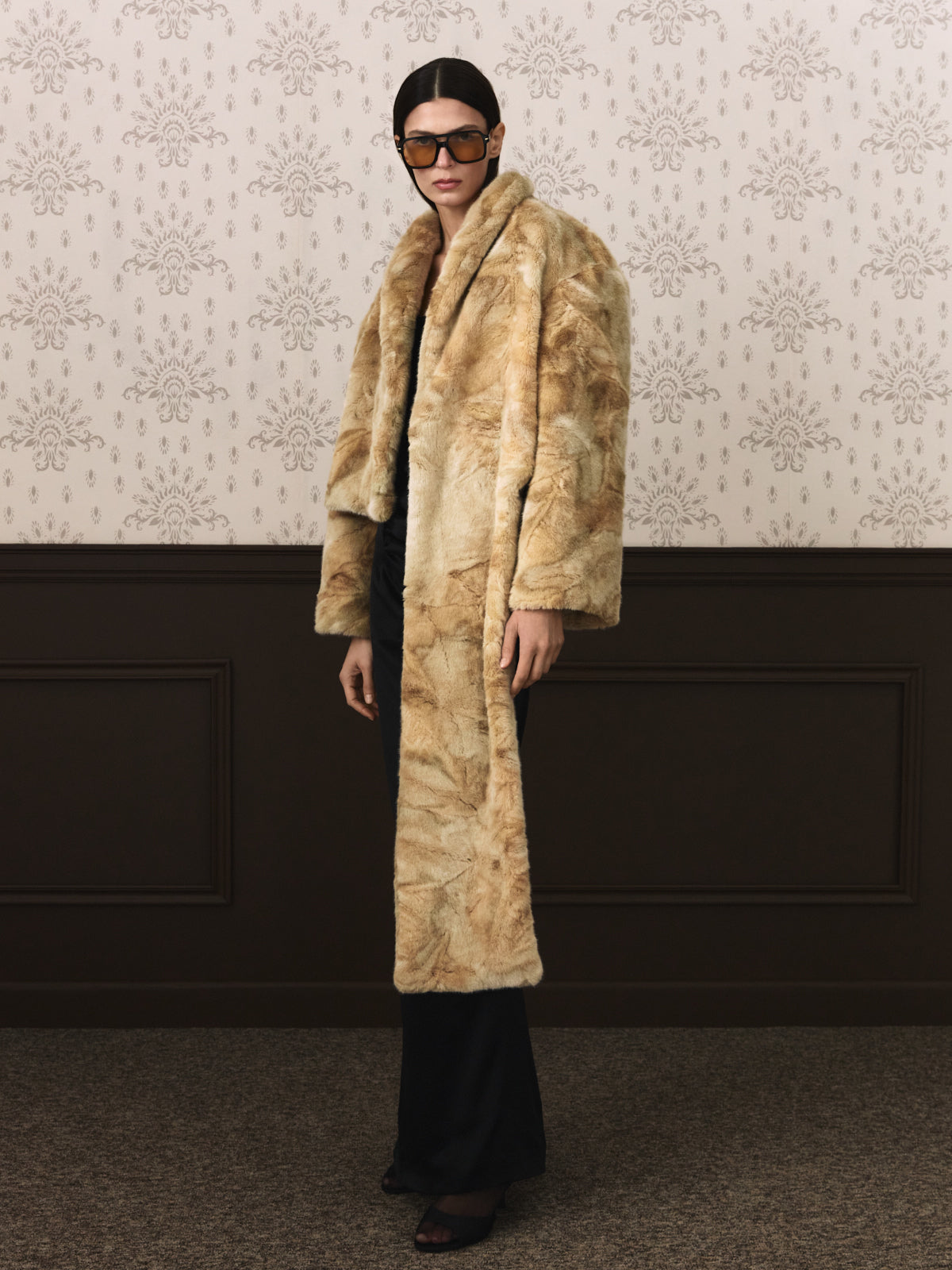 KARINE coat fawn