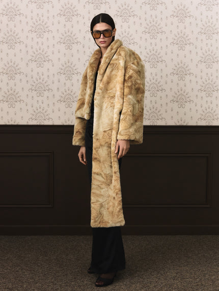 KARINE coat fawn