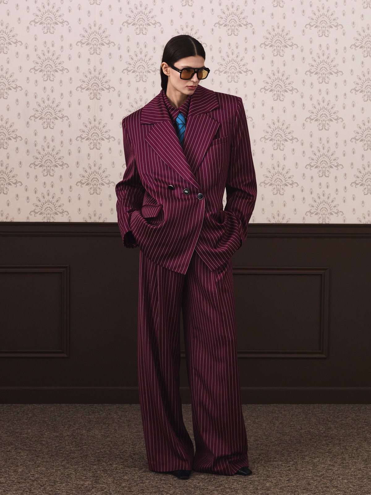 AIMEE blazer cherry