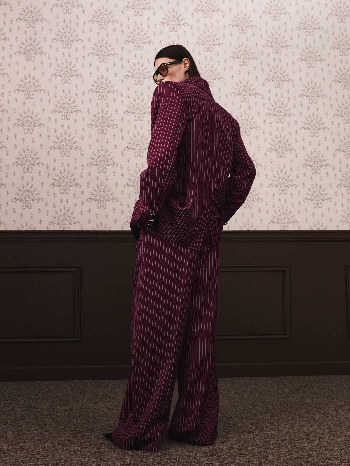 DANY pants cherry