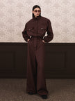 EDITH coverall chocolate
