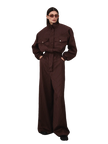 EDITH coverall chocolate