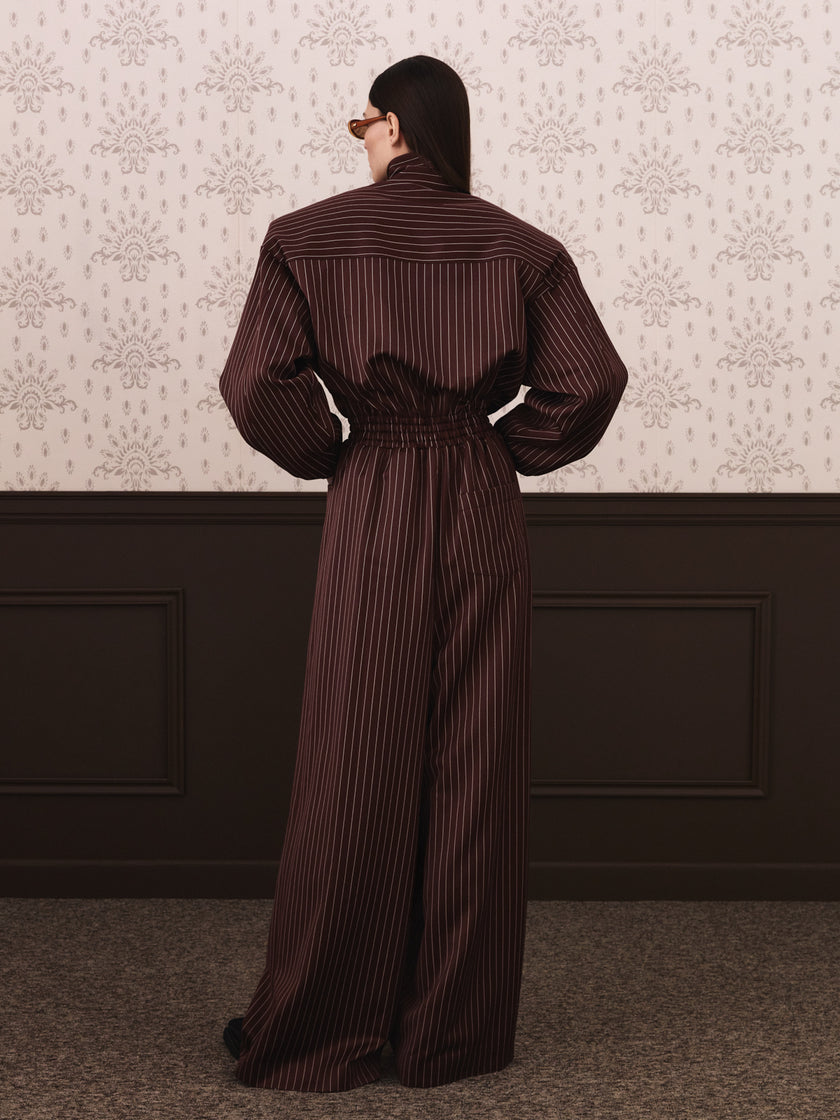 EDITH coverall chocolate