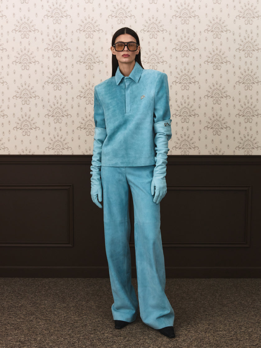 CHLOE polo baby blue