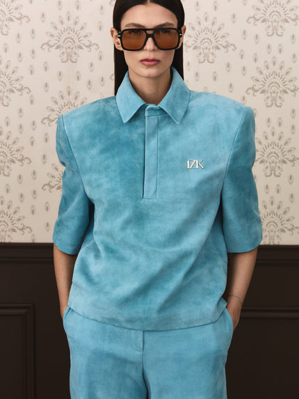 CHLOE polo baby blue