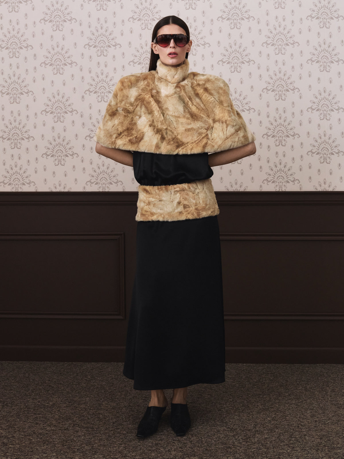 MANUELA shawl fawn