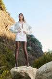 NICA oversized shirt white