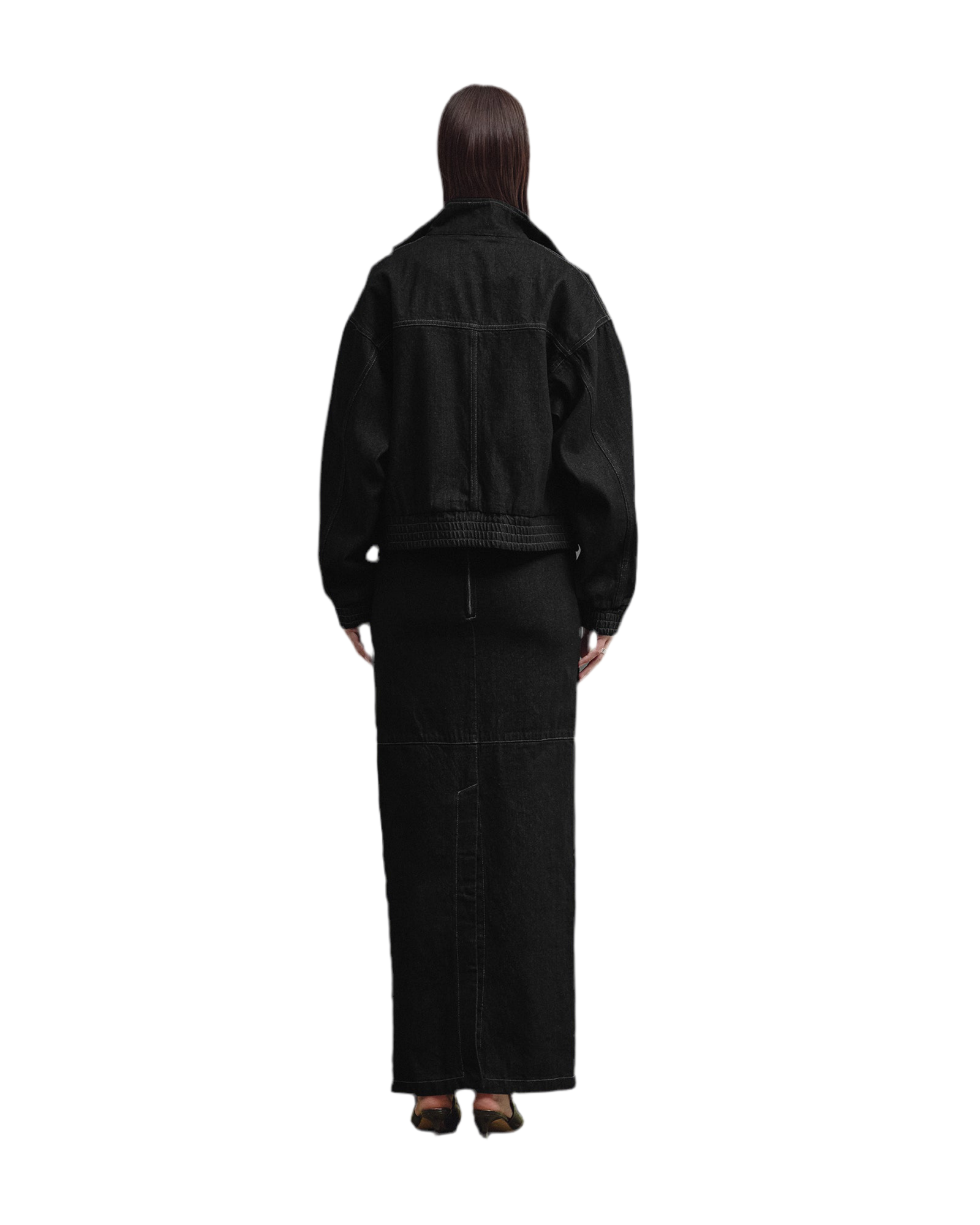 ALMA bomber jacket washed black