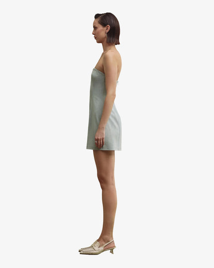 ALIS denim dress washed blue