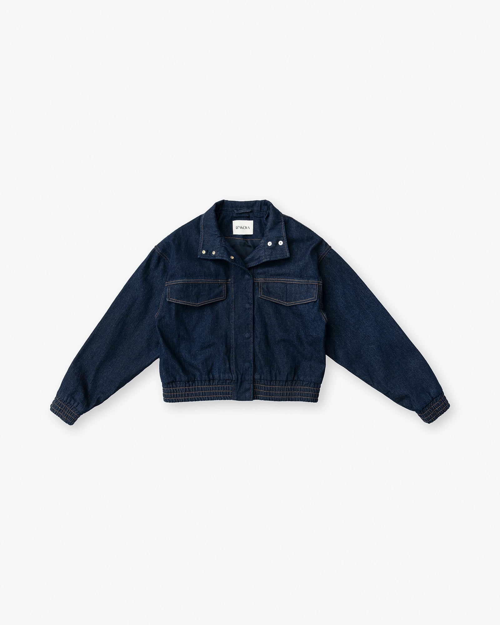 ALMA bomber jacket indigo blue