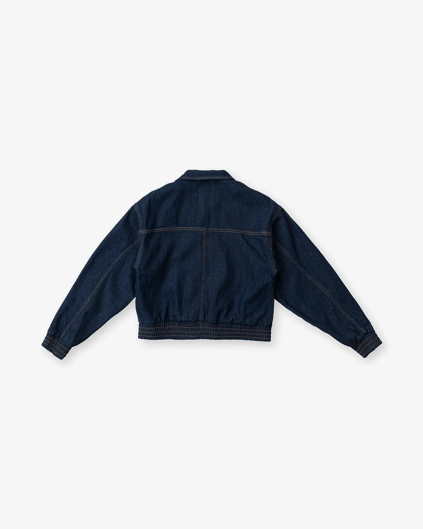 ALMA bomber jacket indigo blue