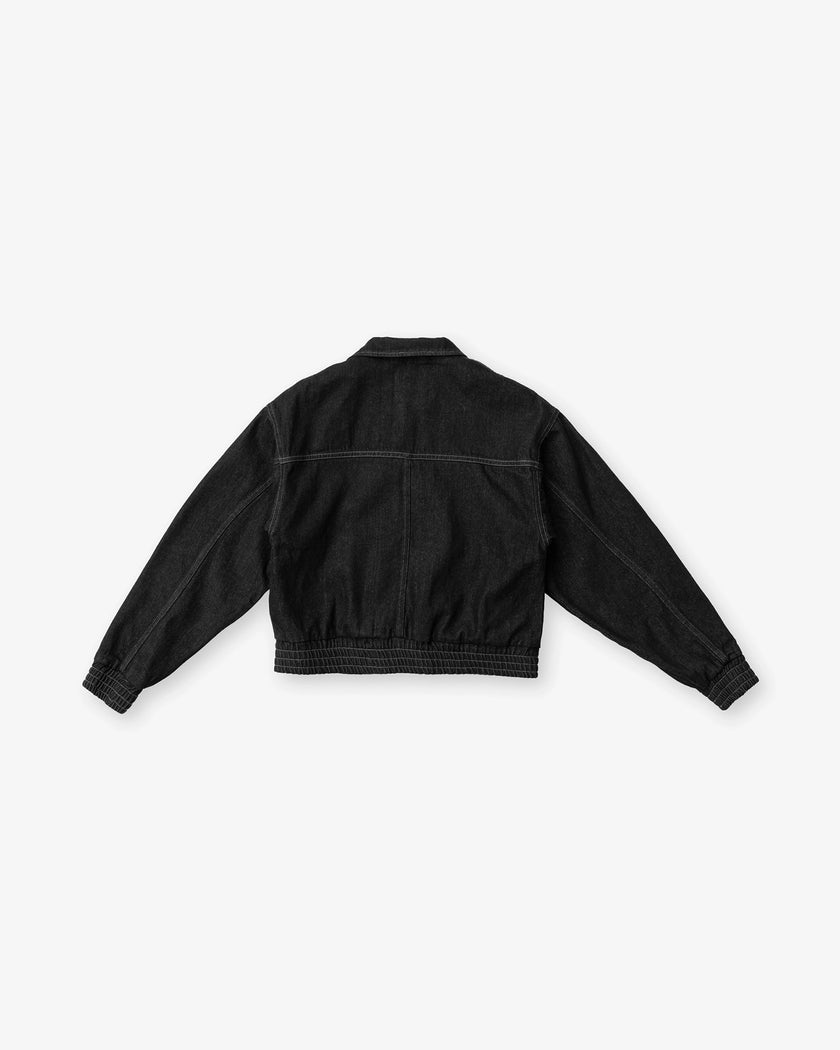 ALMA bomber jacket washed black