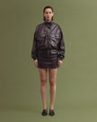 ALMA vegan leather bomber jacket