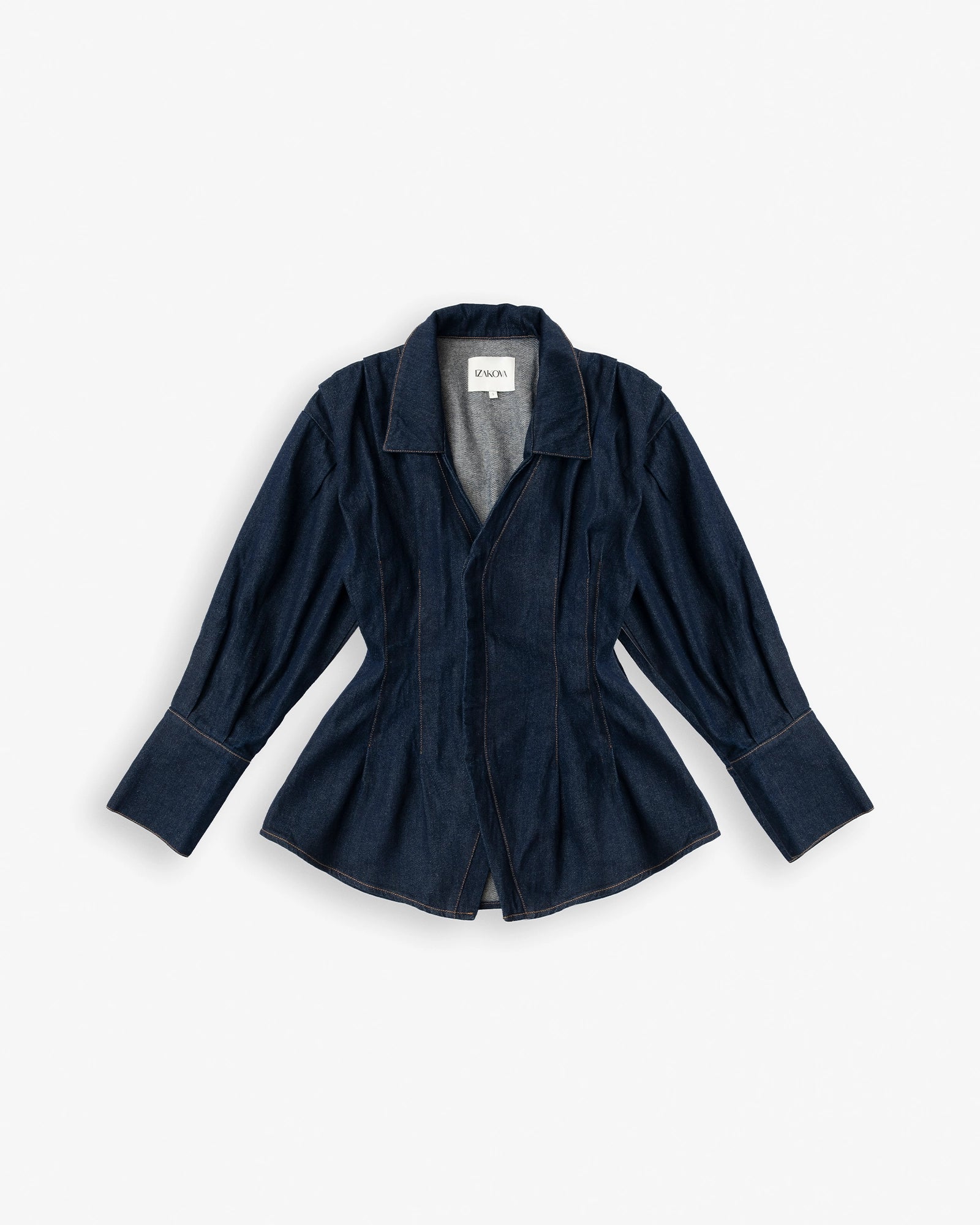 AMYAS denim shirt indigo blue