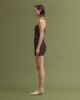 BREVIS mini dress chocolate