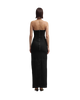 HANA tube dress washed black