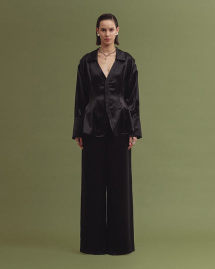 ELIAH satin pants