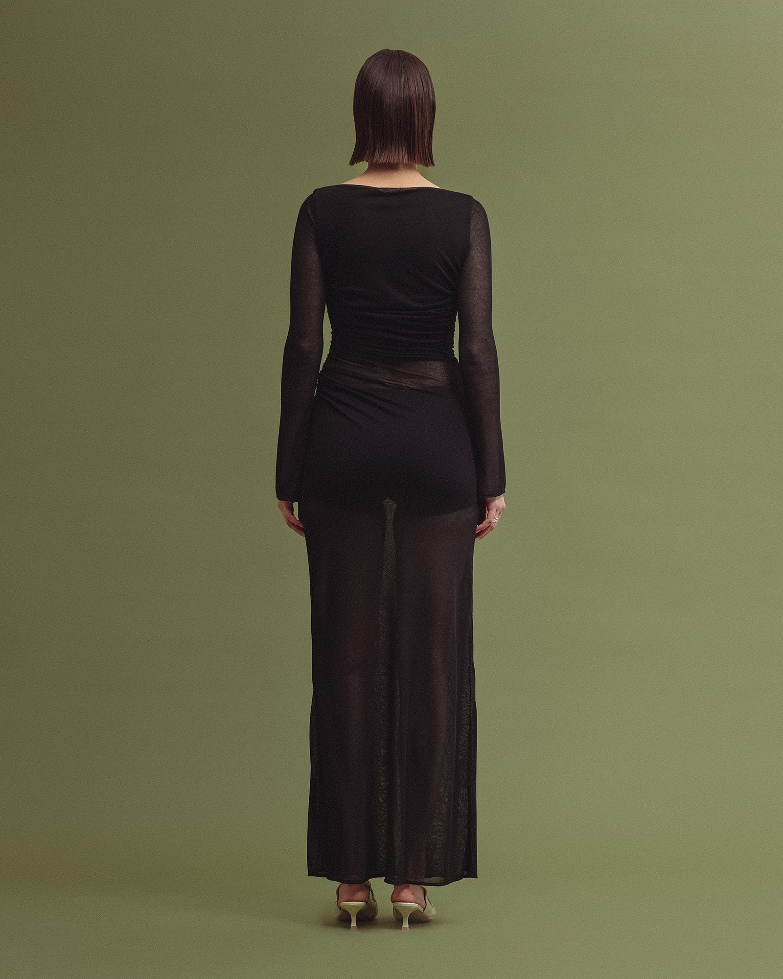 ELIANA ruched dress