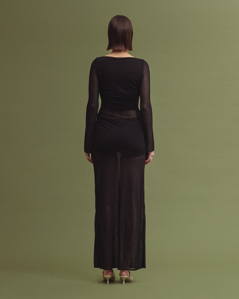 ELIANA ruched dress