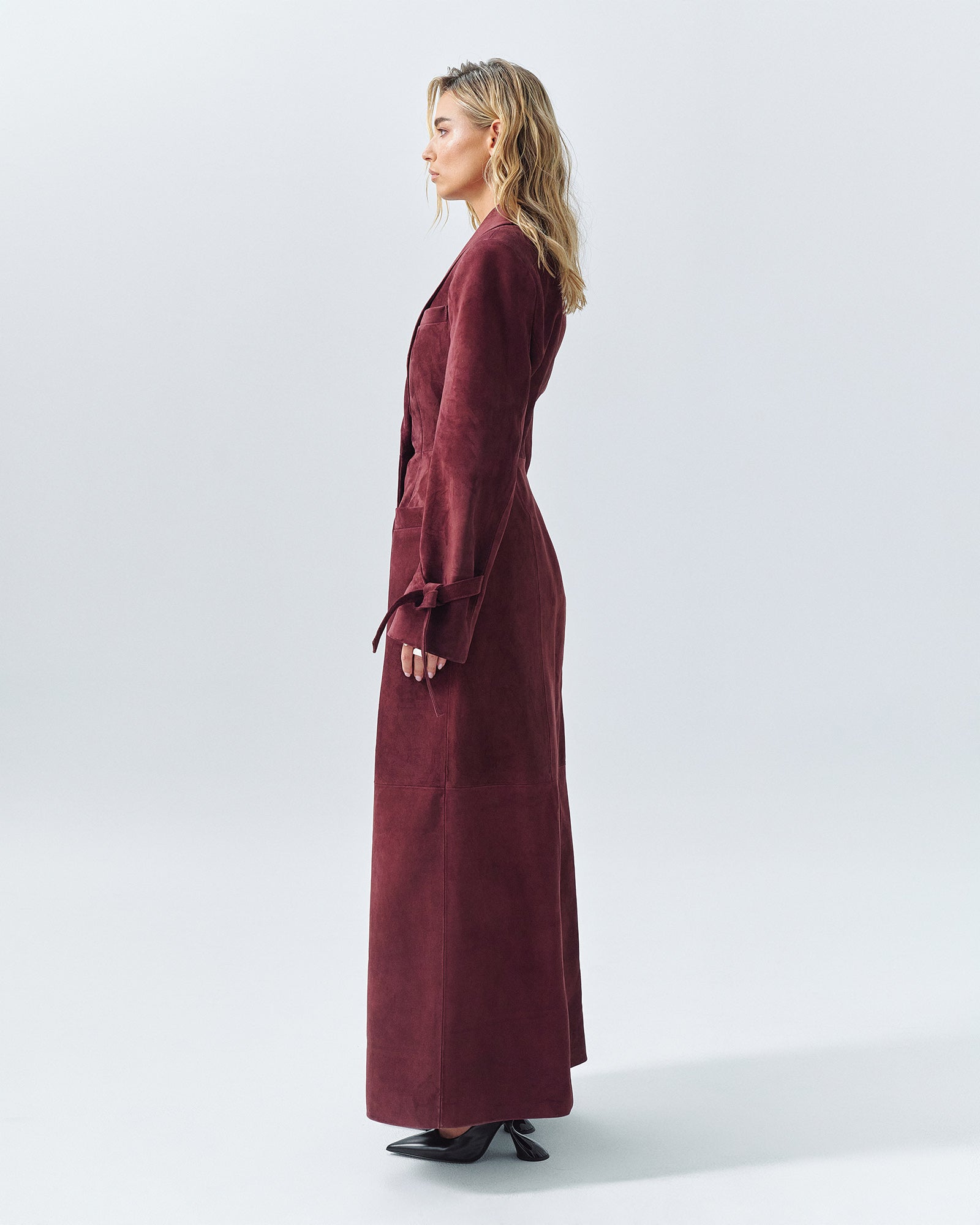 EMA suede coat
