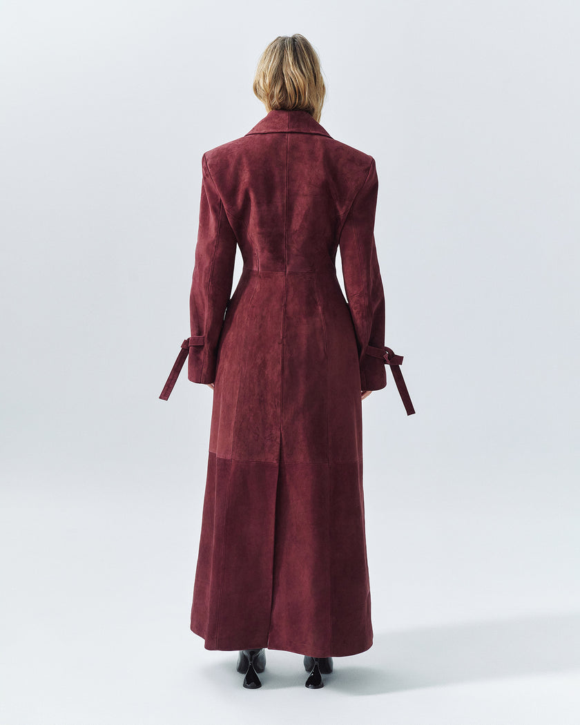 EMA suede coat