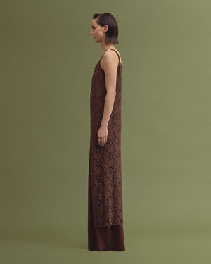 FLUDIA pants chocolate