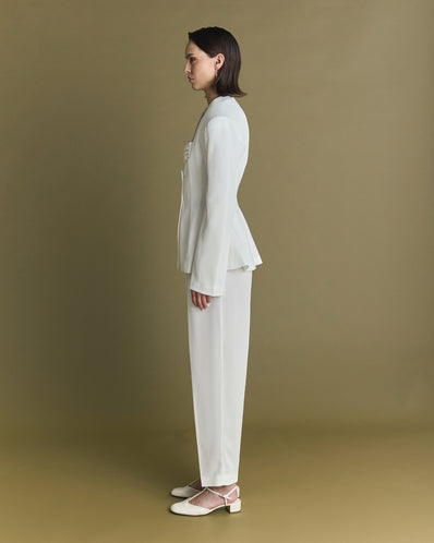 FULMEN corset and blazer white