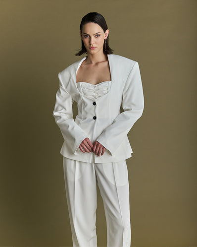 SPINA pants white