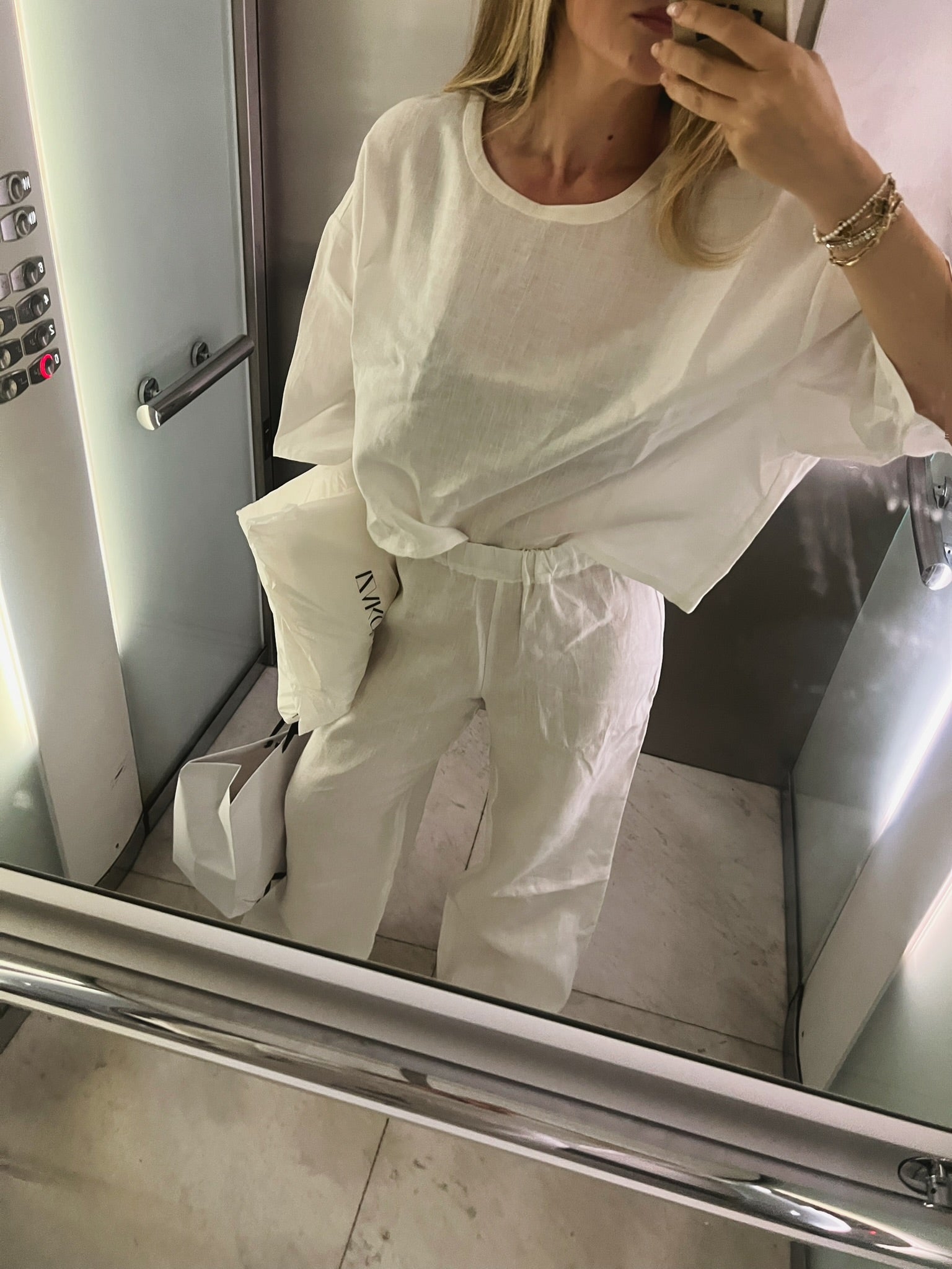 LUMEN linen pants