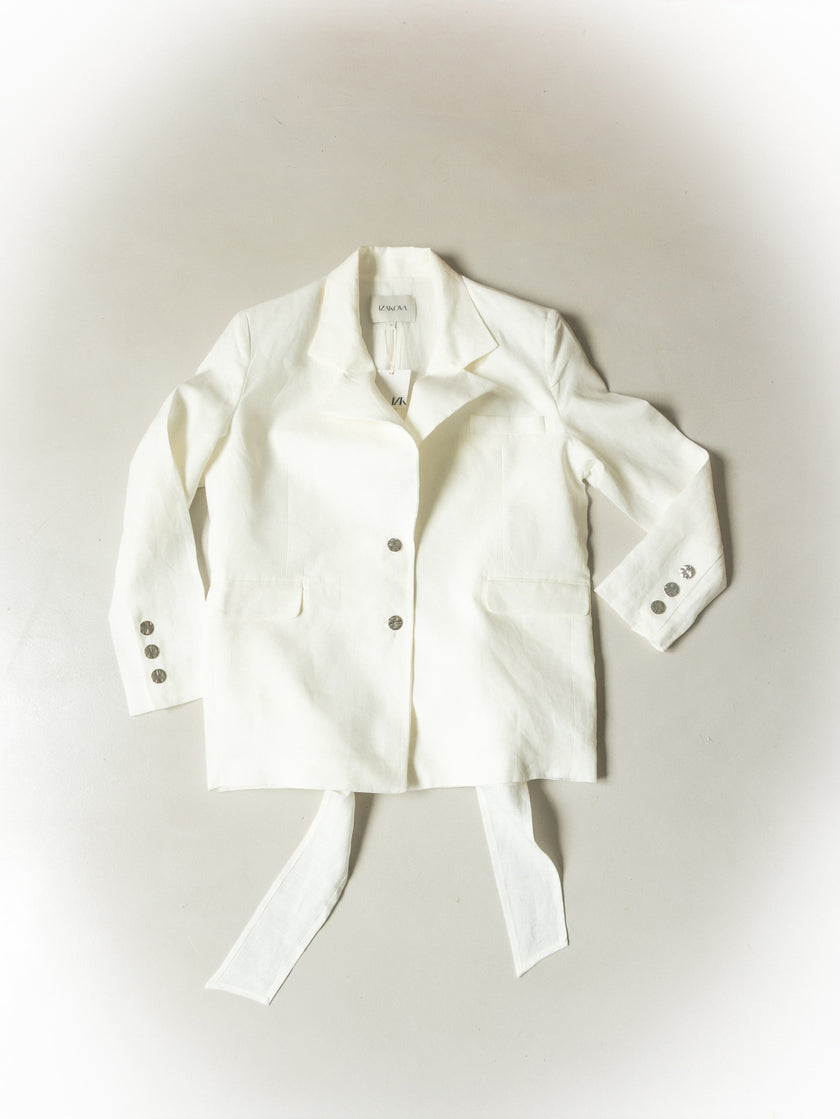 CLARA linen blazer