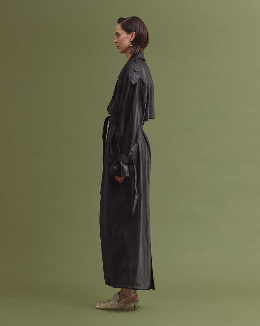 IZK long trench coat