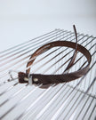 IZK thin belt brown