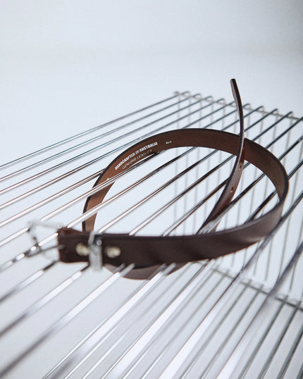 IZK thin belt brown