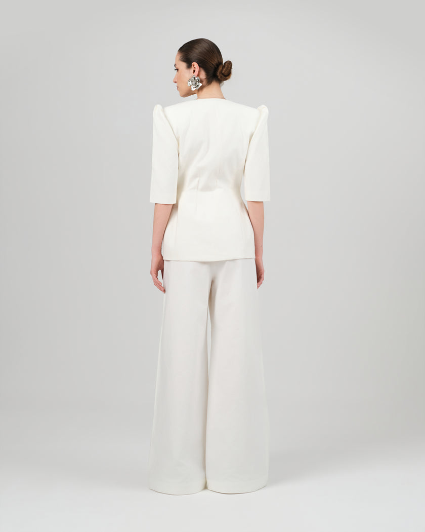BURA blazer white