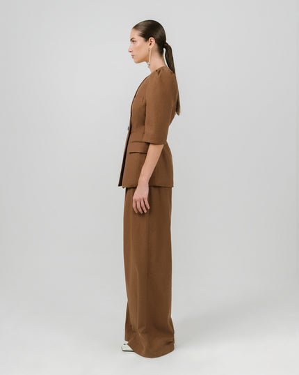 BURA blazer brown