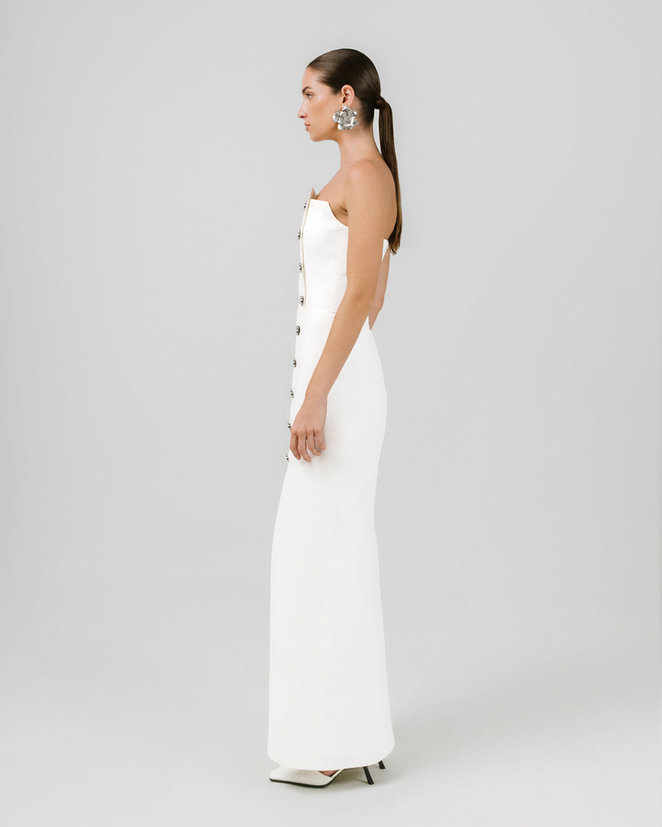 DARIANA dress off white