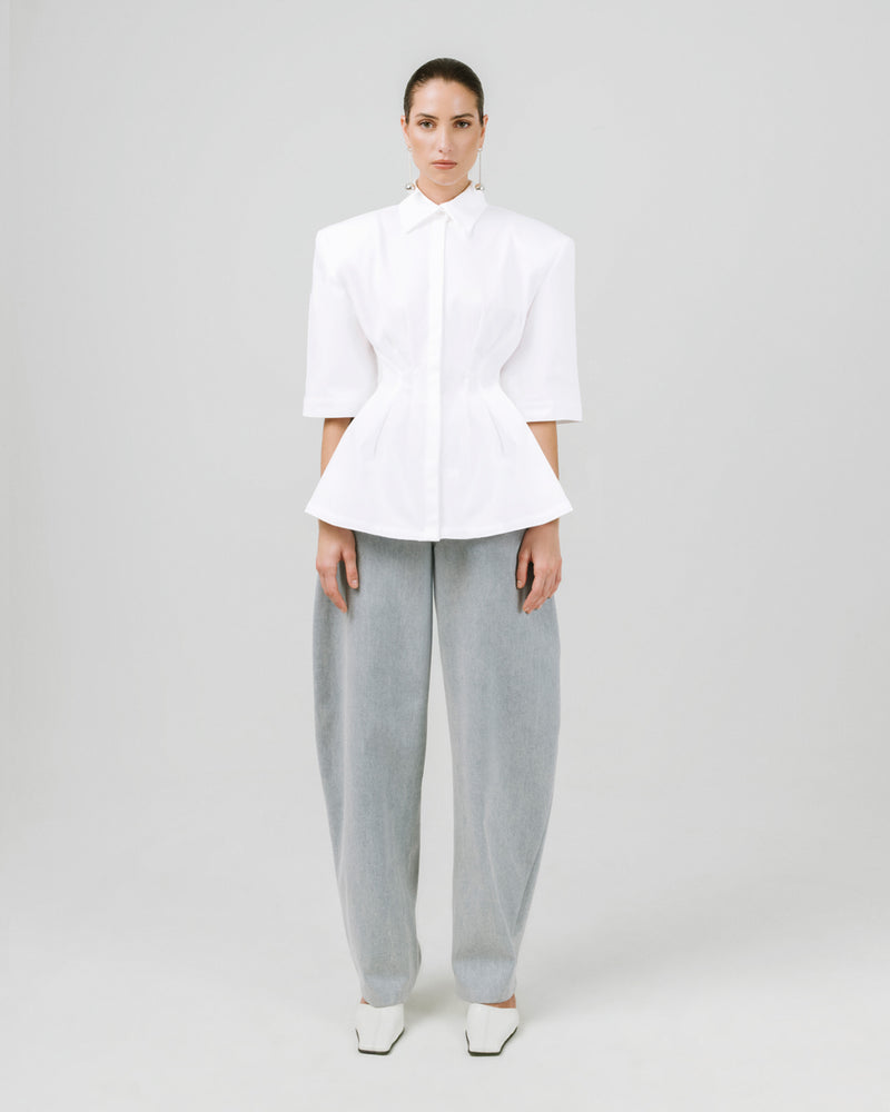 EDISA shirt off white