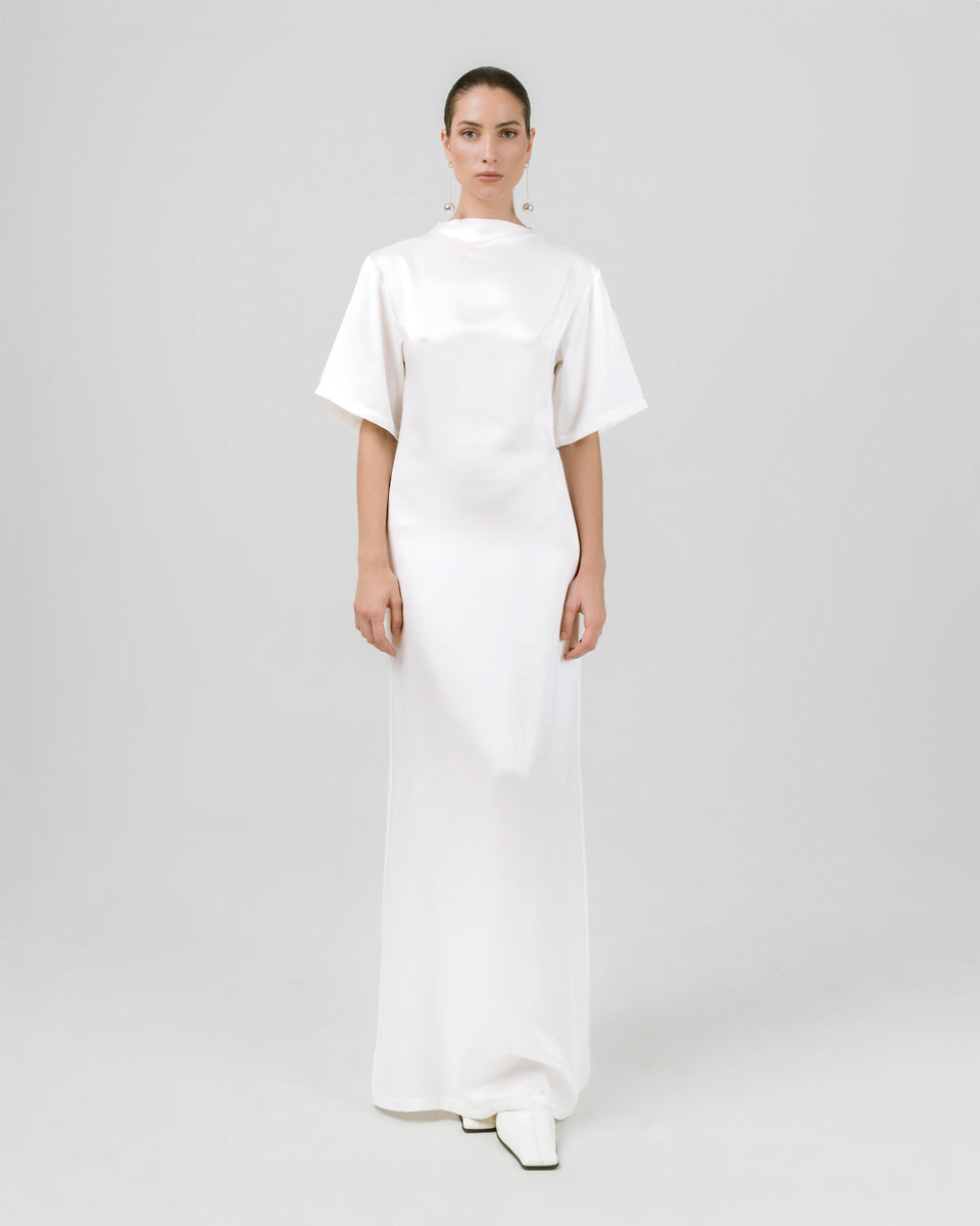 GABRIJELA t-shirt dress off white