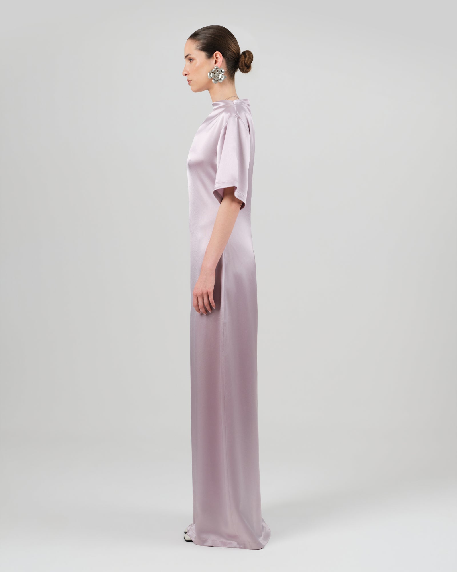 GABRIJELA t-shirt dress lavander