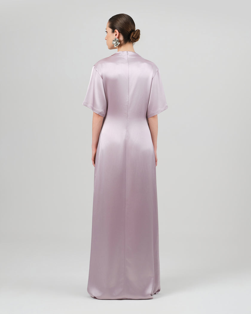 GABRIJELA t-shirt dress lavander