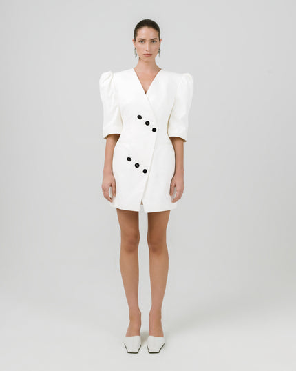 MILA blazer dress off white