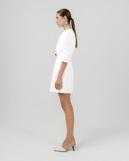 MILA blazer dress off white