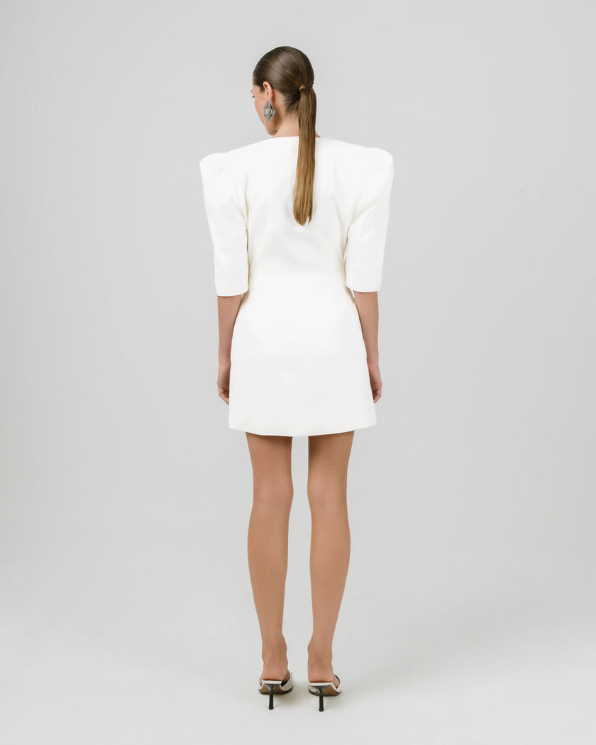 MILA blazer dress off white