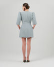 MILA blazer dress washed blue